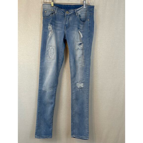 Blue Topic Jeans Size 5/6 - Picture 1 of 6